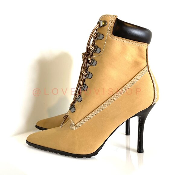 Streetwear | NWOT Colin Stuart Tims Stilleto Boot | Like Manolo Blahnik Oklamod! - Picture 6 of 14